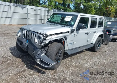 2023 Jeep Wrangler 4Xe Sahara 4X4 from USA, damaged, VIN 1C4JJXP6XPW516832